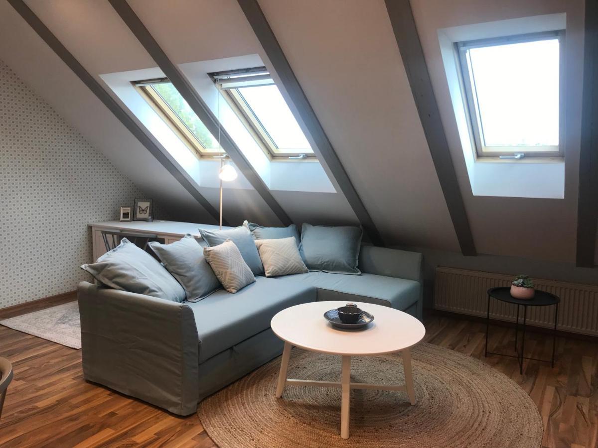 Attic Apartment On Waterfront / View / Netflix Praga Exterior foto